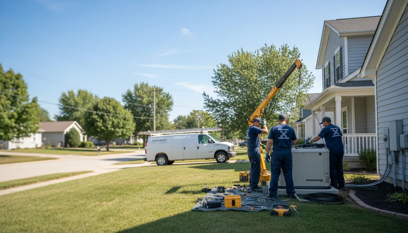 Generator Installation in Hollister, OK near me